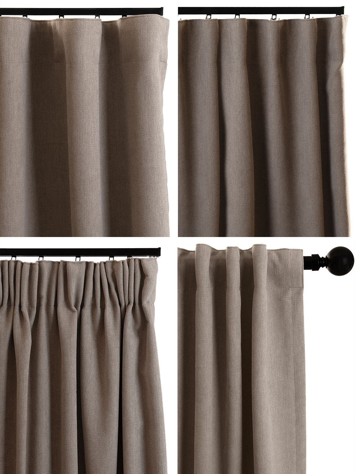 Mörkläggningsgardin Dvala, beige