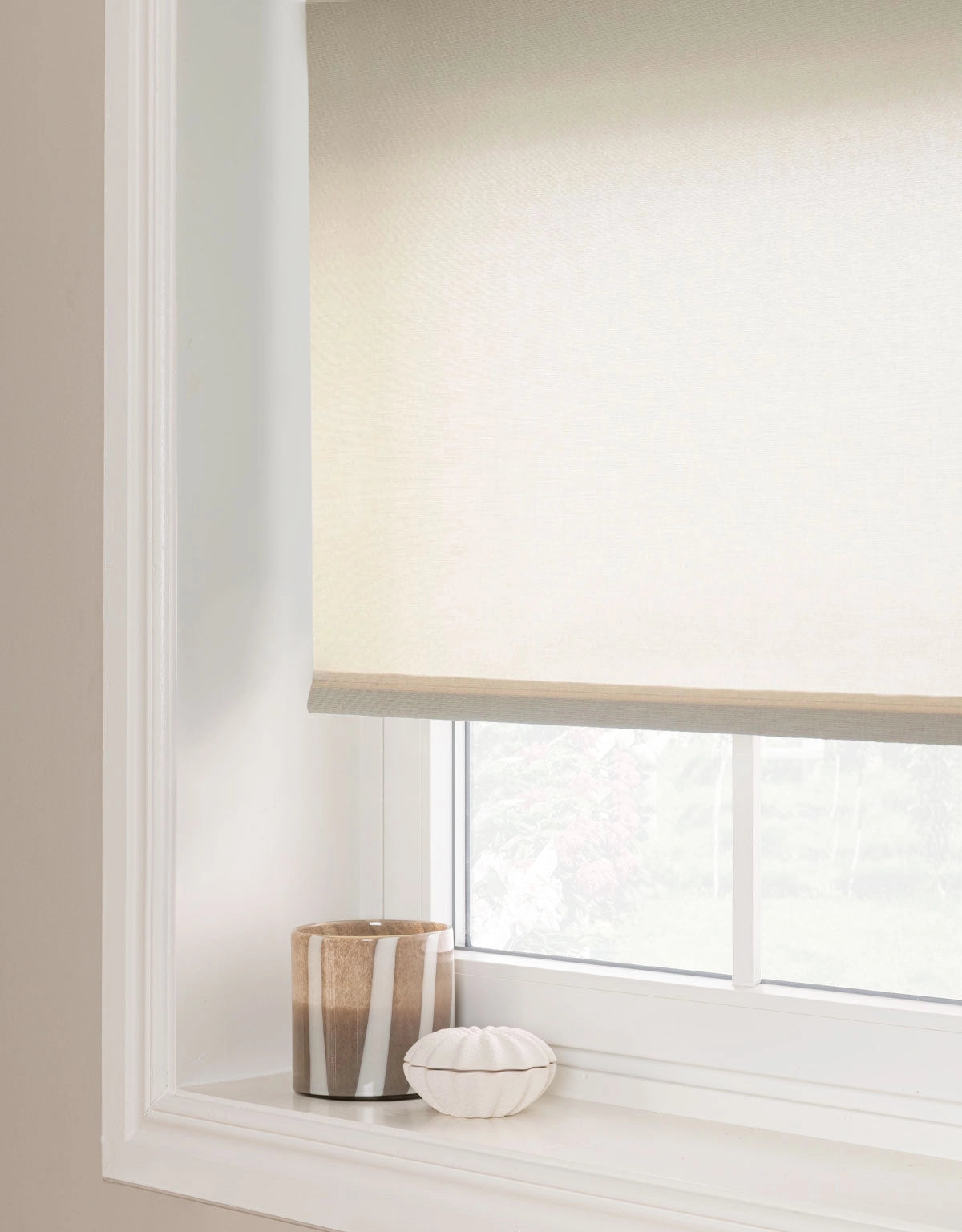 Rullgardin-Perle-beige