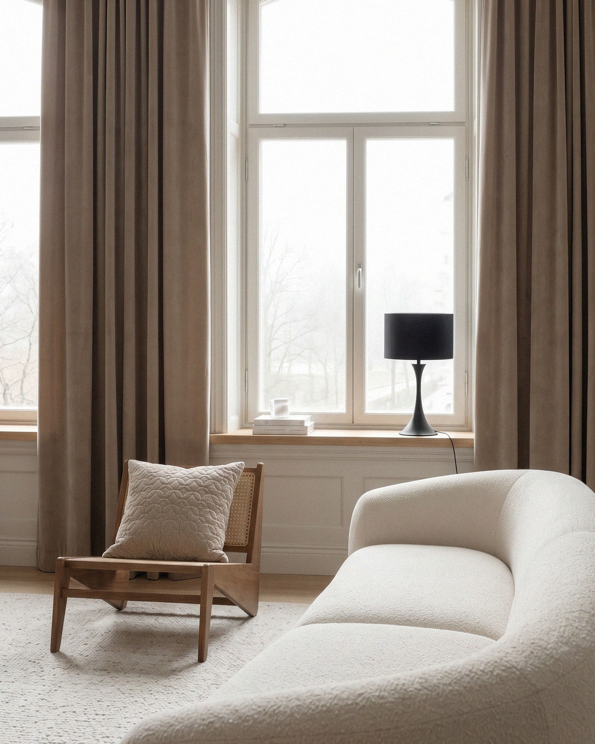 Kuddfodral Ljuva, beige